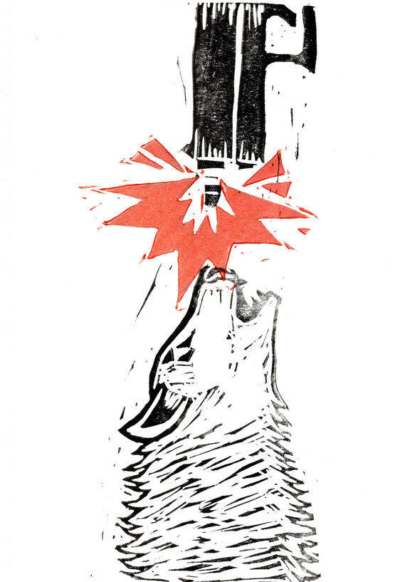 Basira and Daisy print (The Magnus Archives)