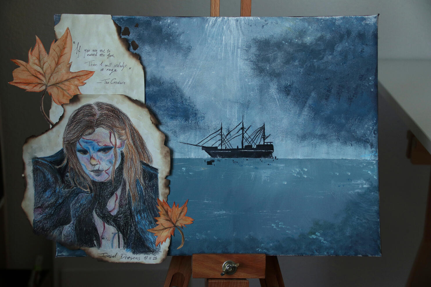 Frankenstein Collage